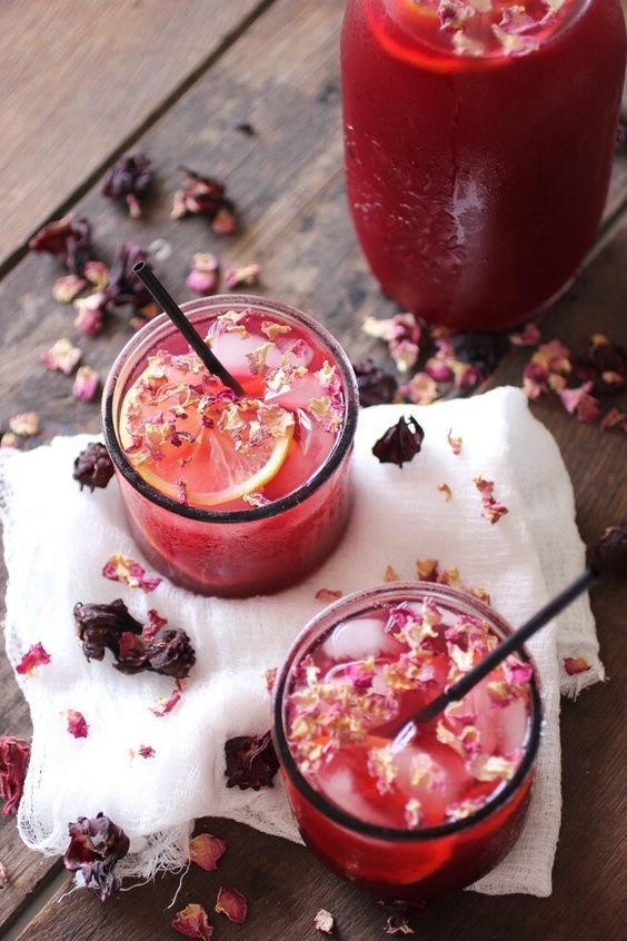 Hibiscus & Rose Ice Tea